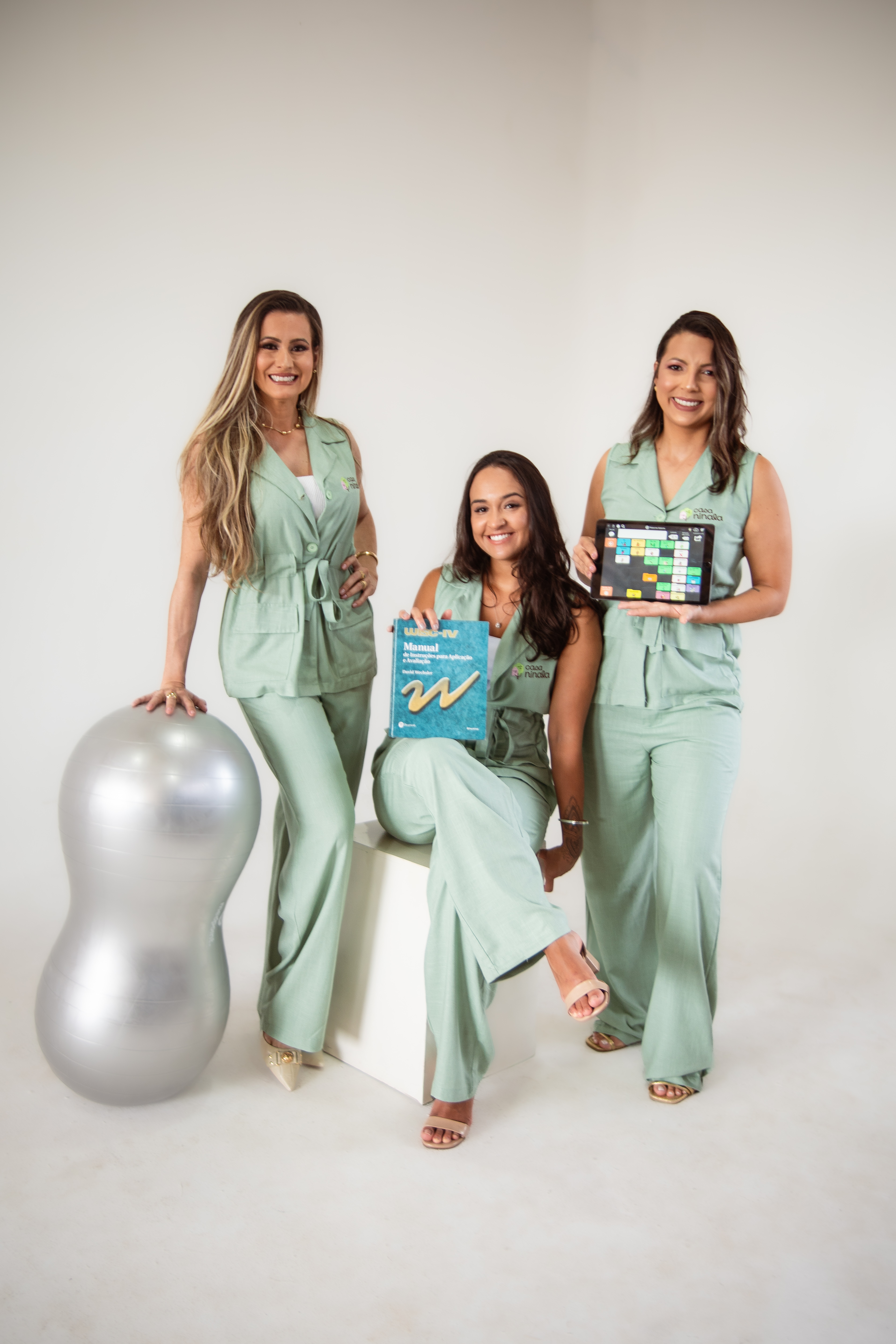 Nini, Nara e Lara - Fundadoras da Casa Ninala